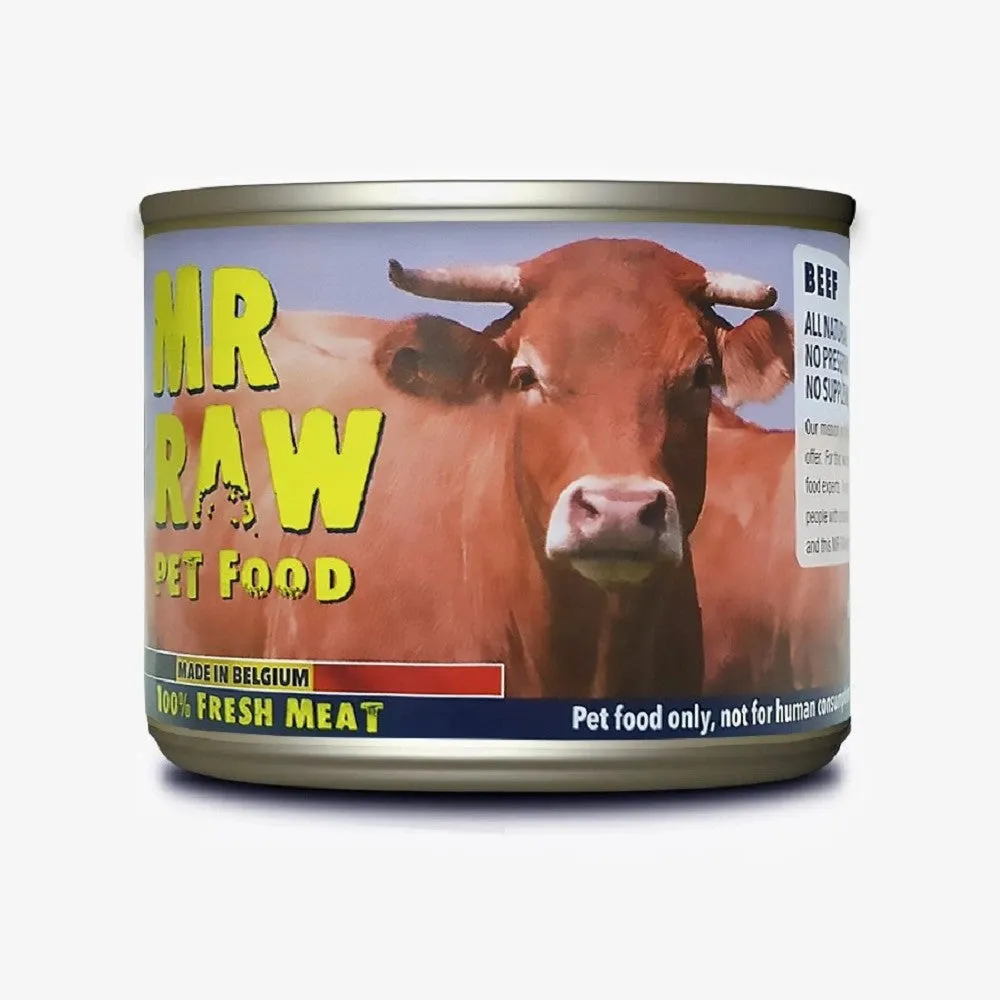 100% Fresh Meat Beef Can for Dogs & Cats