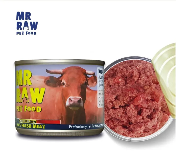 100% Fresh Meat Beef Can for Dogs & Cats