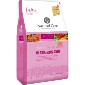 15% OFF: Natural Core Eco 6 Organic Sensitive Solution Salmon Dry Dog Food