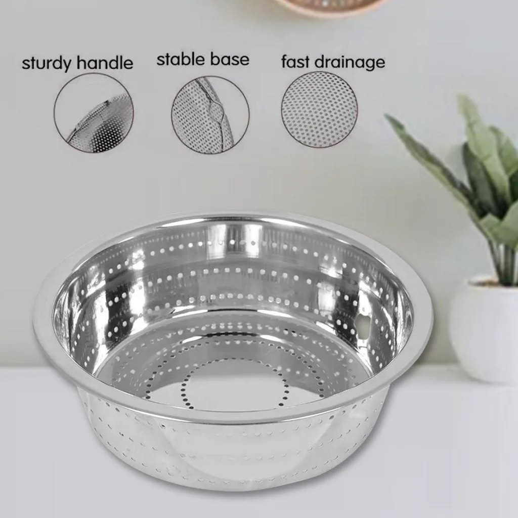 2492 Stainless Steel Colander Basket