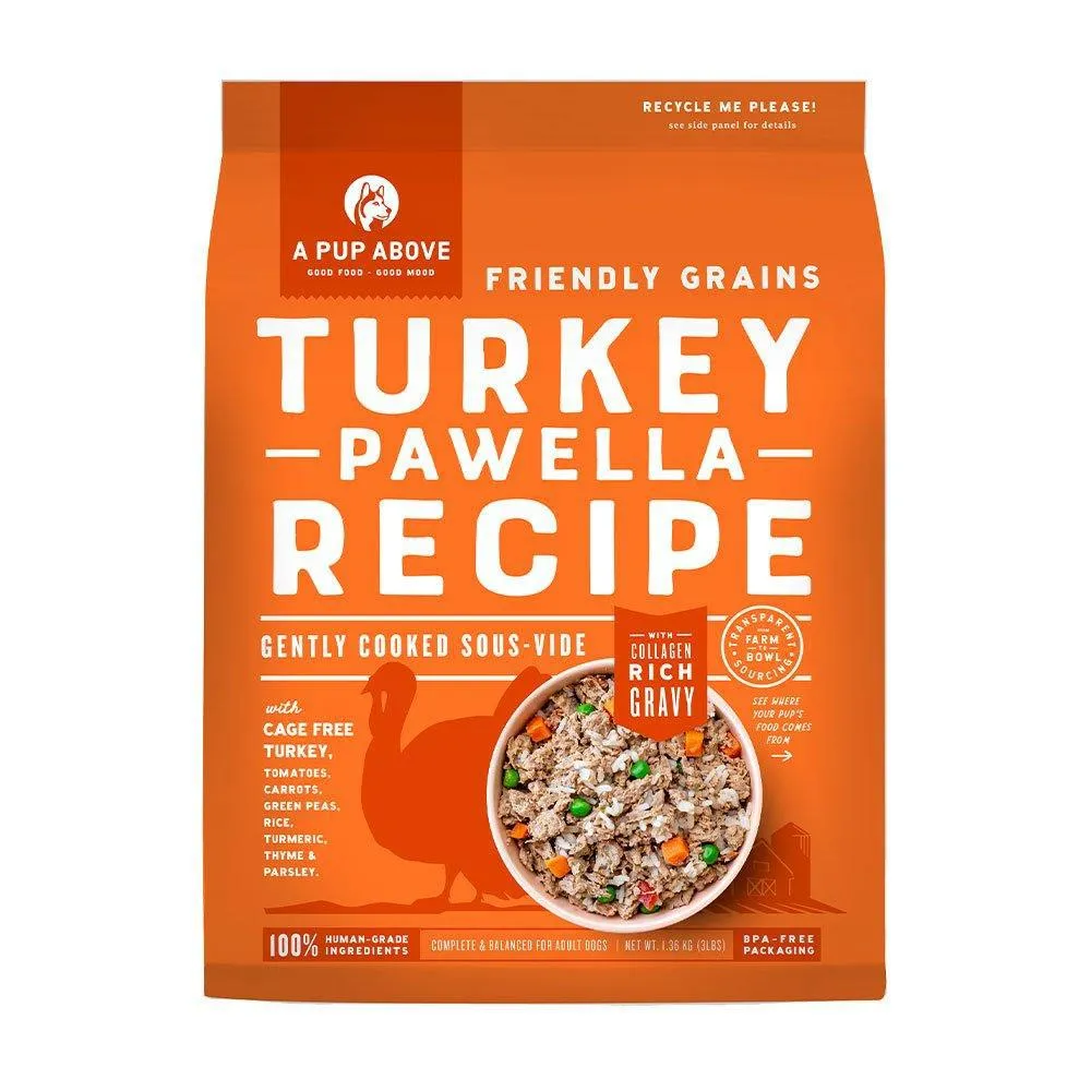 A Pup Above Turkey Pawella Human Grade Frozen Dog Food