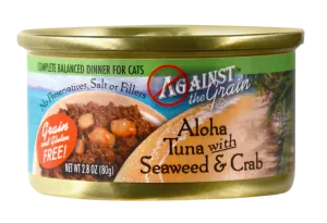 Against the Grain Aloha Tuna with Seaweed and Crab Canned Cat Food