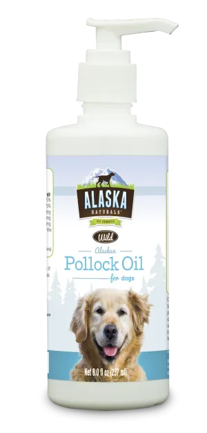 Alaska Naturals Wild Alaskan Pollock Oil Natural Dog Supplement