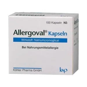 ALLERGOVAL capsules 100 pc Food allergy, eczema, hives (urticaria)