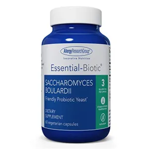 Allergy Research Group - Essential-Biotic Saccharomyces Boulardii - 60 Vegetarian Capsules