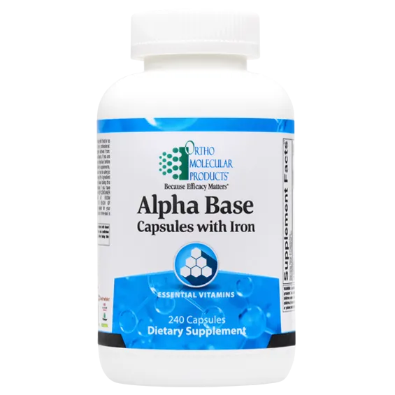 Alpha Base Capsules w/ Iron