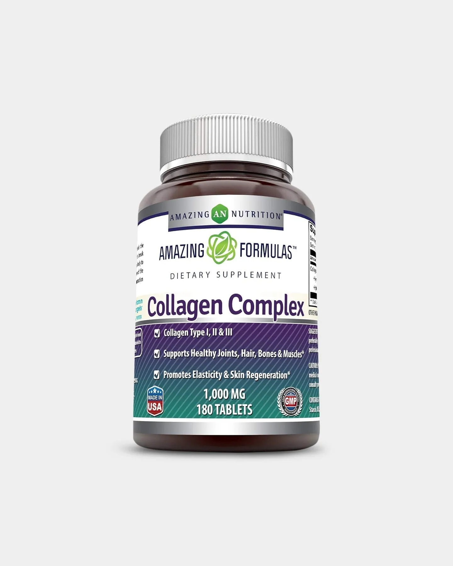 Amazing Nutrition Amazing Formulas Collagen Complex 1000 Mg