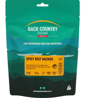 Back Country Cuisine - Spicy Beef Nachos