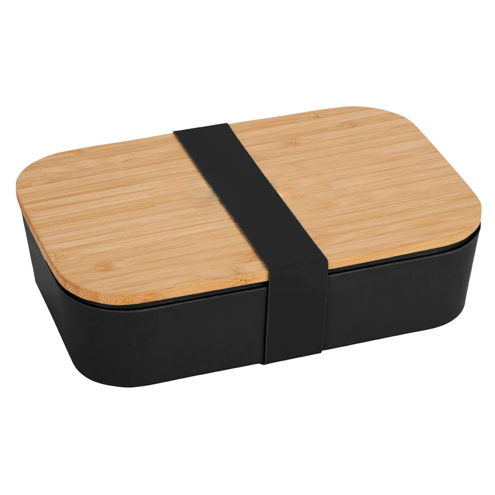 Bamboo Fiber Lunch Box with Cutting Board Lid