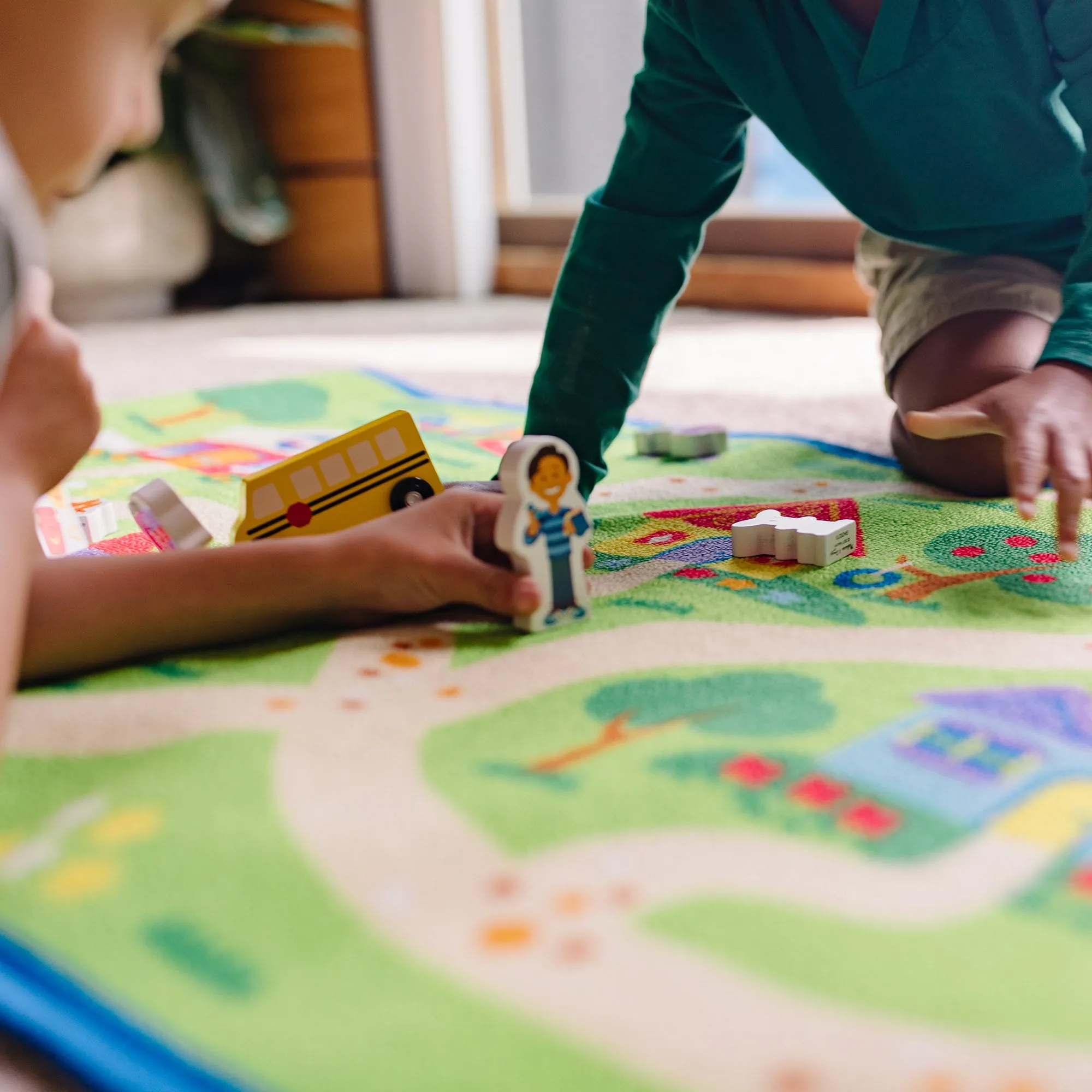 Blue's Clues & You! Blue's Neighborhood Activity Rug