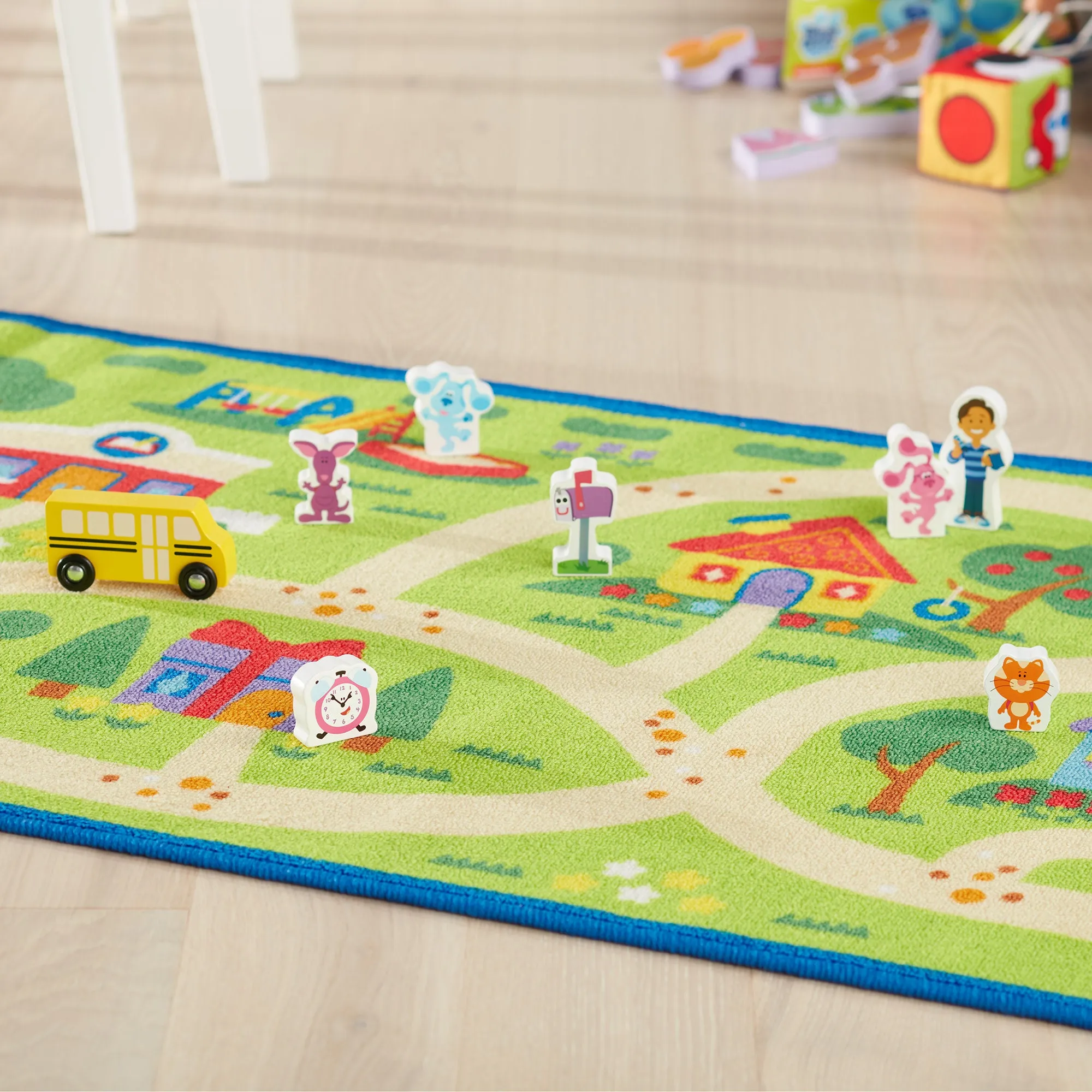 Blue's Clues & You! Blue's Neighborhood Activity Rug