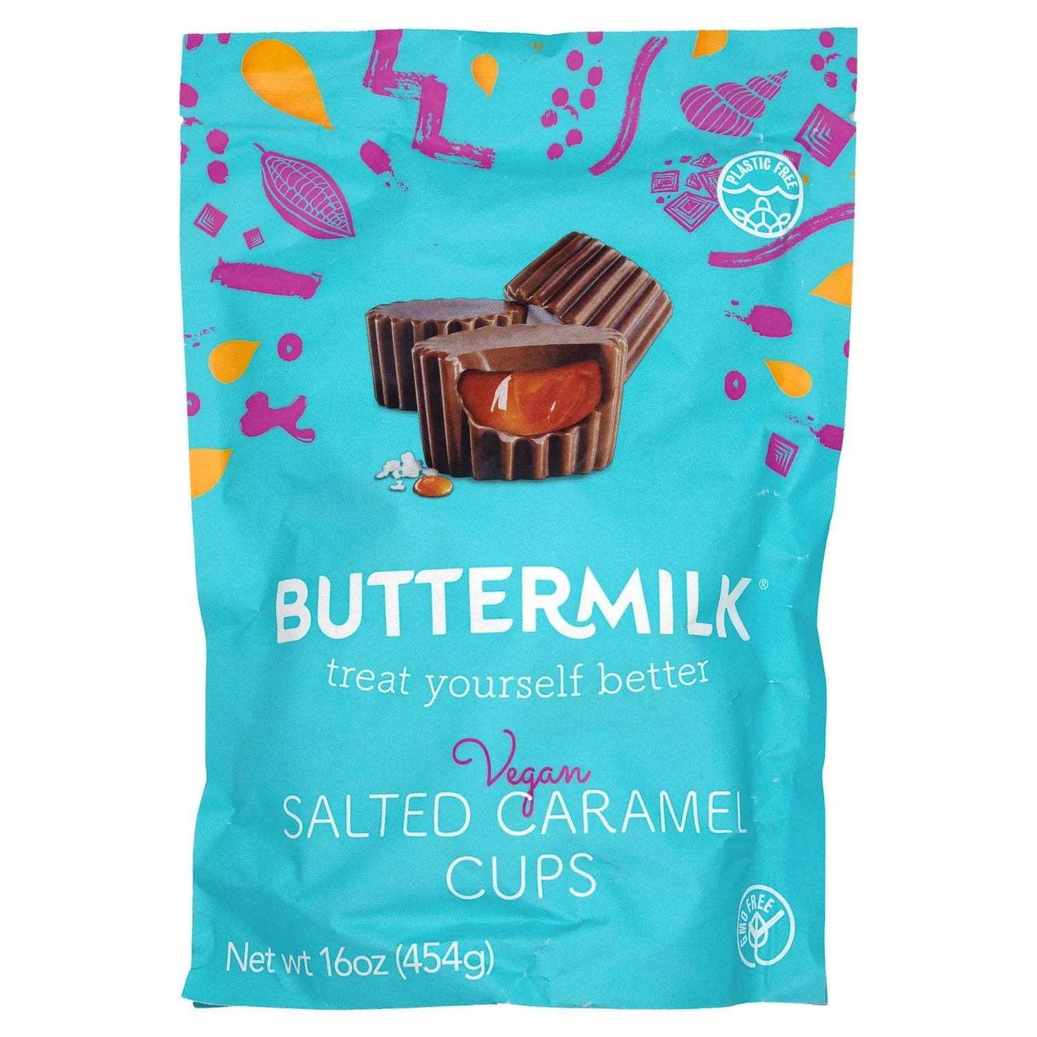 Buttermilk Vegan Salted Caramel Cups