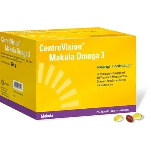 CENTROVISION Macula Omega-3 Capsules