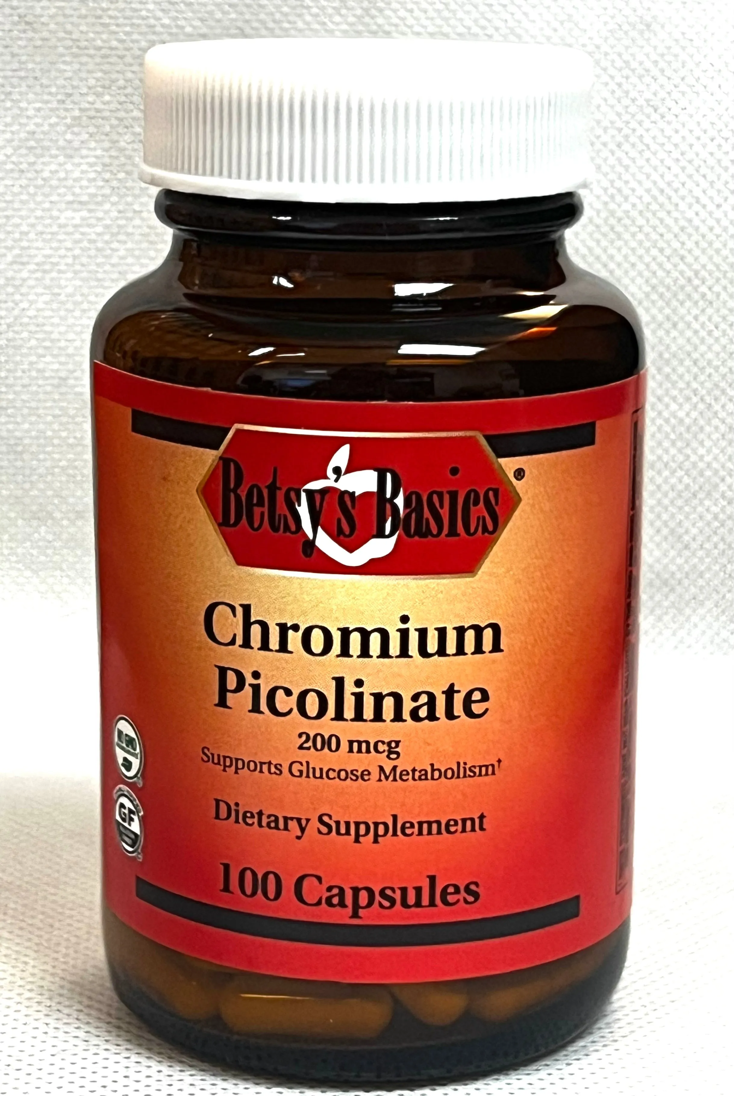 Chromium Picolinate 200 mcg, 100 cap