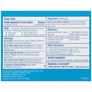 Claritin Allergy 24 Hour Tablets