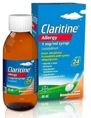 Claritin (claritine) Allergy 1mg / ml syrup 60ml