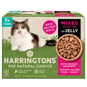 Complete Senior Grain-Free Mixed Selection in Jelly Cat Food Bundle 72x85g