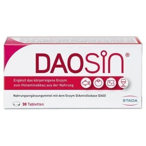 DAOSIN tablets 30 pc HISTAMINE INTolerance, allergy