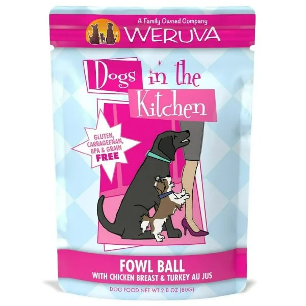 Dogs in the Kitchen Fowl Ball Pouch Dog Food