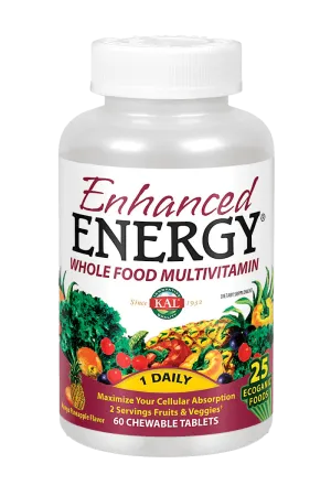 Enhanced Energy® Whole Food Multivitamin Chewables