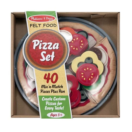 Felt Food Pizza Set