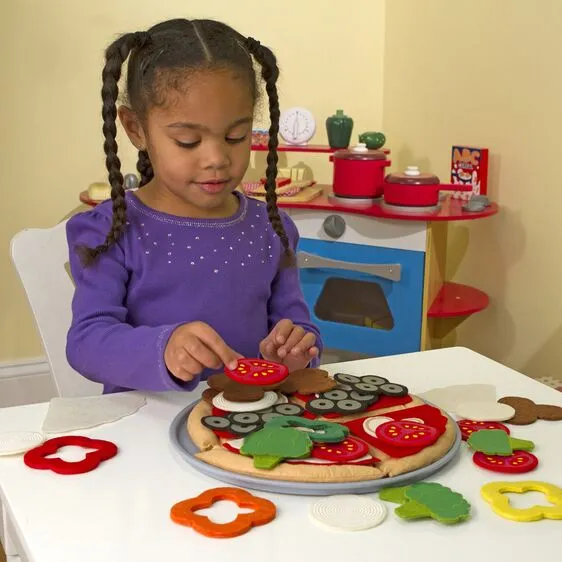 Felt Food Pizza Set