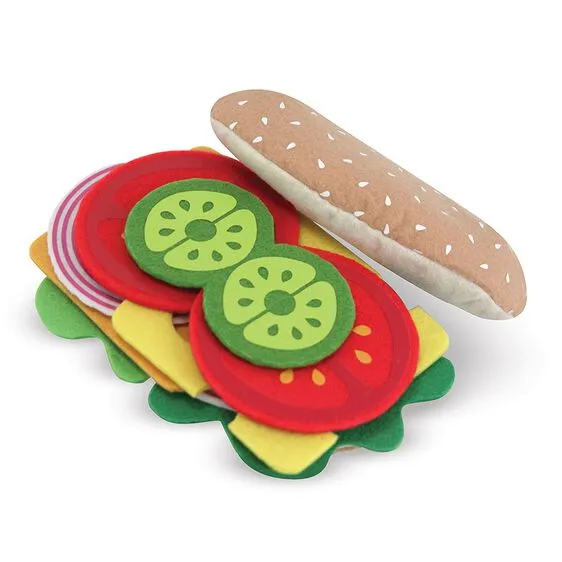 Felt Food Sandwich Set