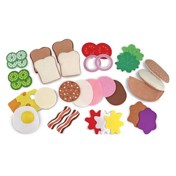 Felt Food Sandwich Set