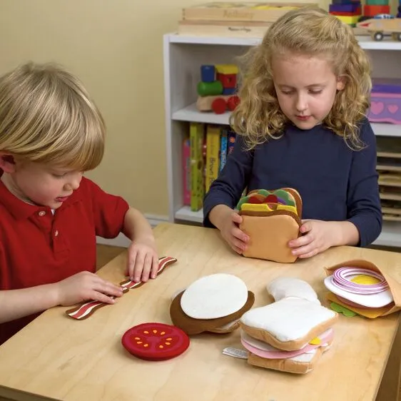 Felt Food Sandwich Set