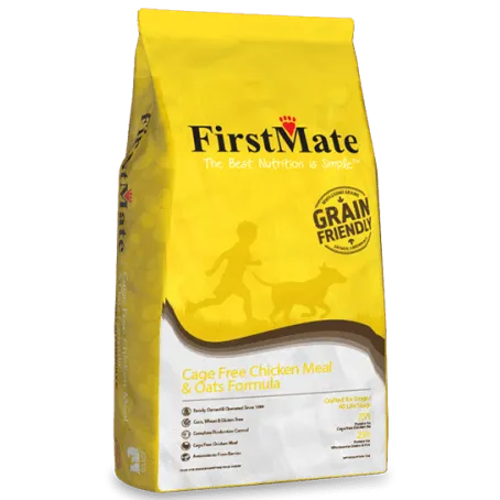 FirstMate Grain Friendly Cage Free Chicken Meal & Oats Dry Dog Food