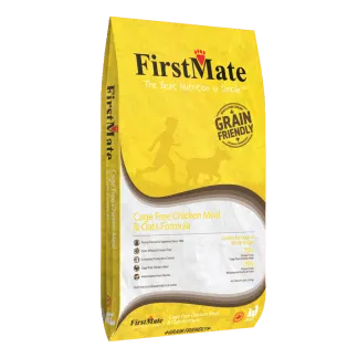 FirstMate Grain Friendly Cage Free Chicken Meal & Oats Dry Dog Food