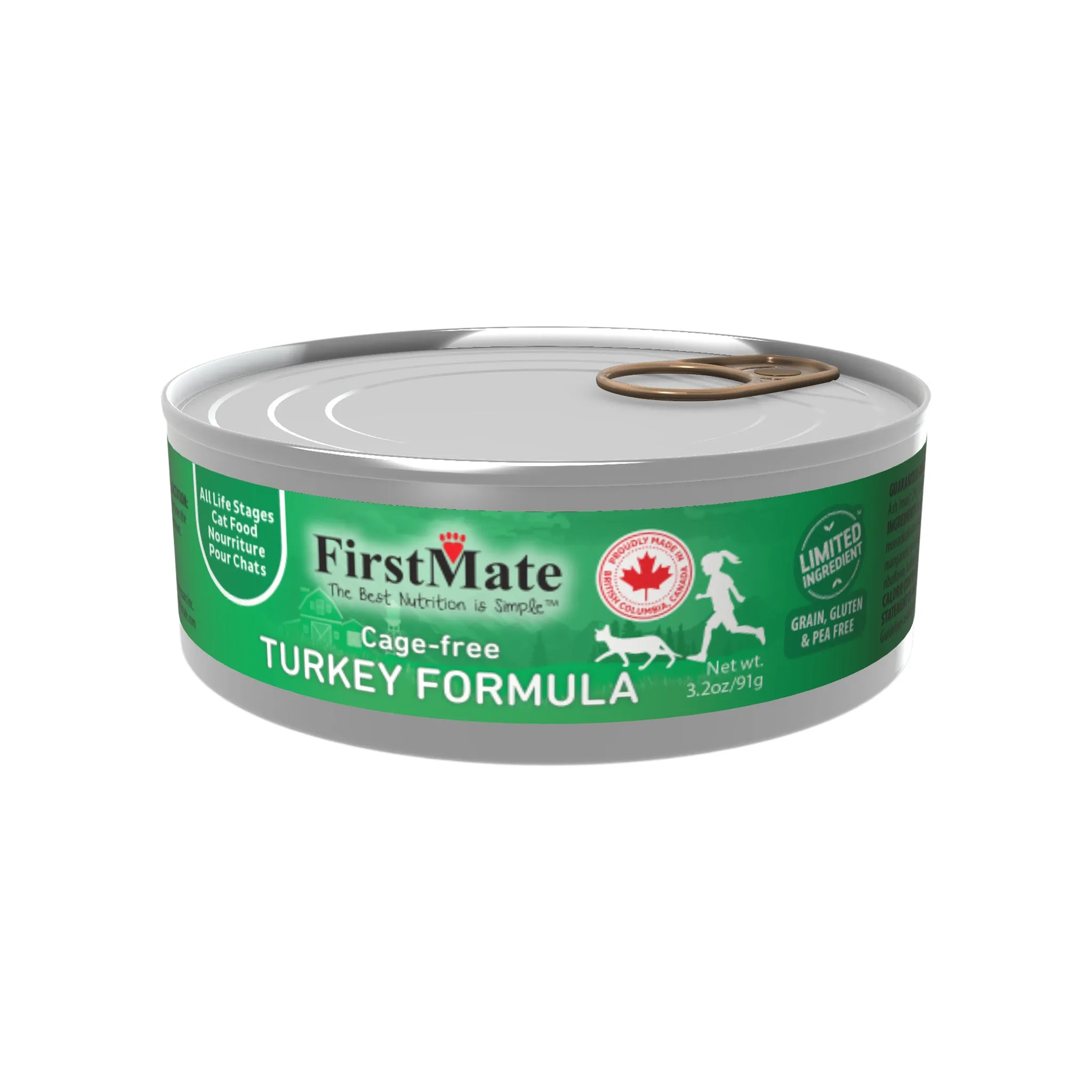 FirstMate High Protein Grain-Free Canned Wet Cat Food