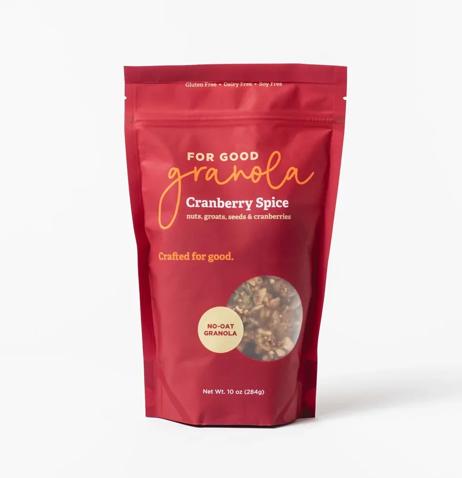 For Good Granola | Locally Crafted | Three Flavors!