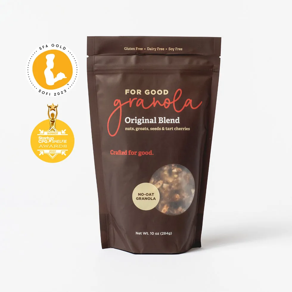 For Good Granola | Locally Crafted | Three Flavors!