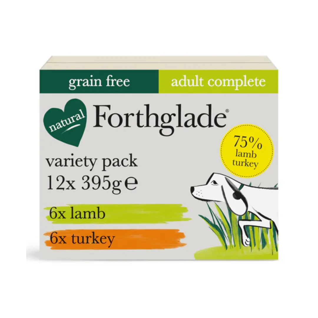 Forthglade Variety Pack | Grain Free Lamb & Turkey