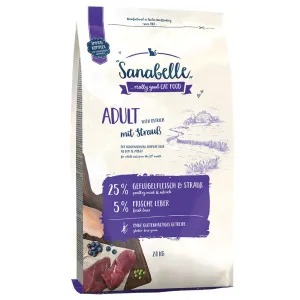 'FREE TREATS w 10kg/BUNDLE DEAL': Sanabelle Adult With Ostrich Dry Cat Food