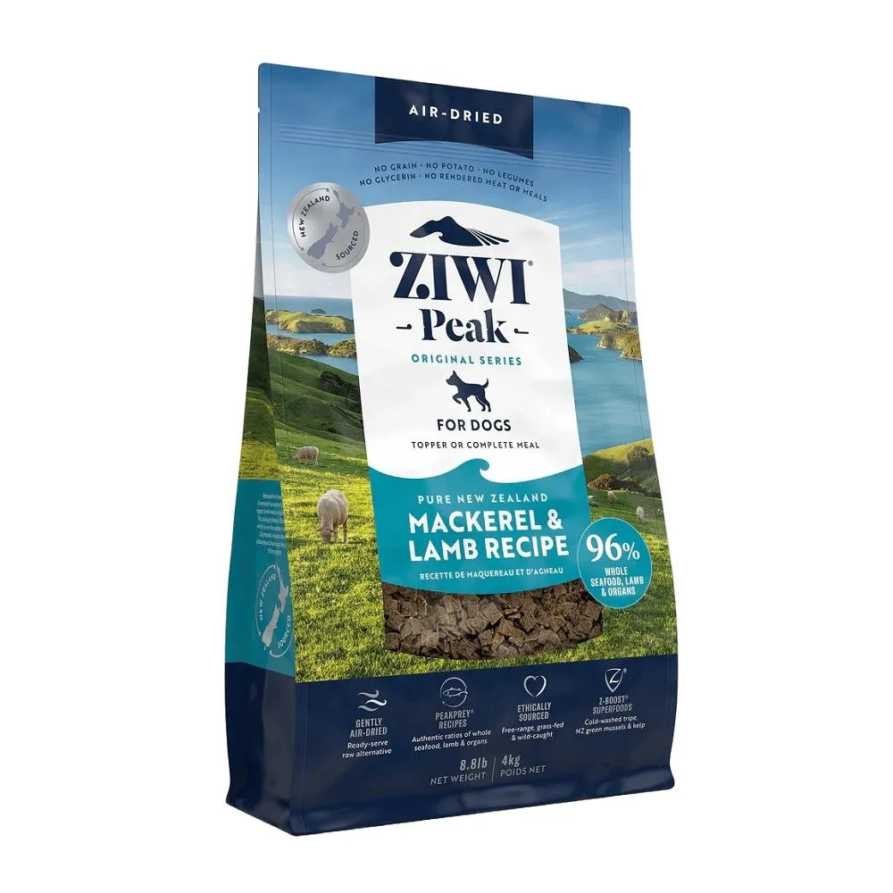 Gently Air Dried Mackerel & Lamb Dog Food