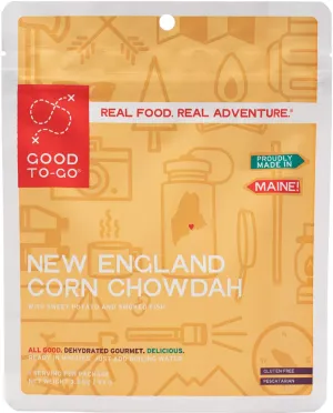 Good to-Go Dehydrated New England Corn Chowdah - Single Serving Pouch