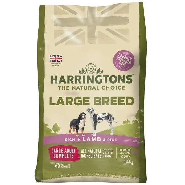 Harringtons Large Breed Lamb 14kg