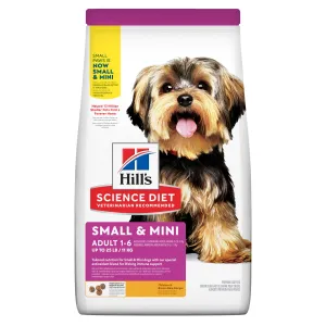 Hill's Science Diet Adult Small and Mini Dry Dog Food 1.5kg