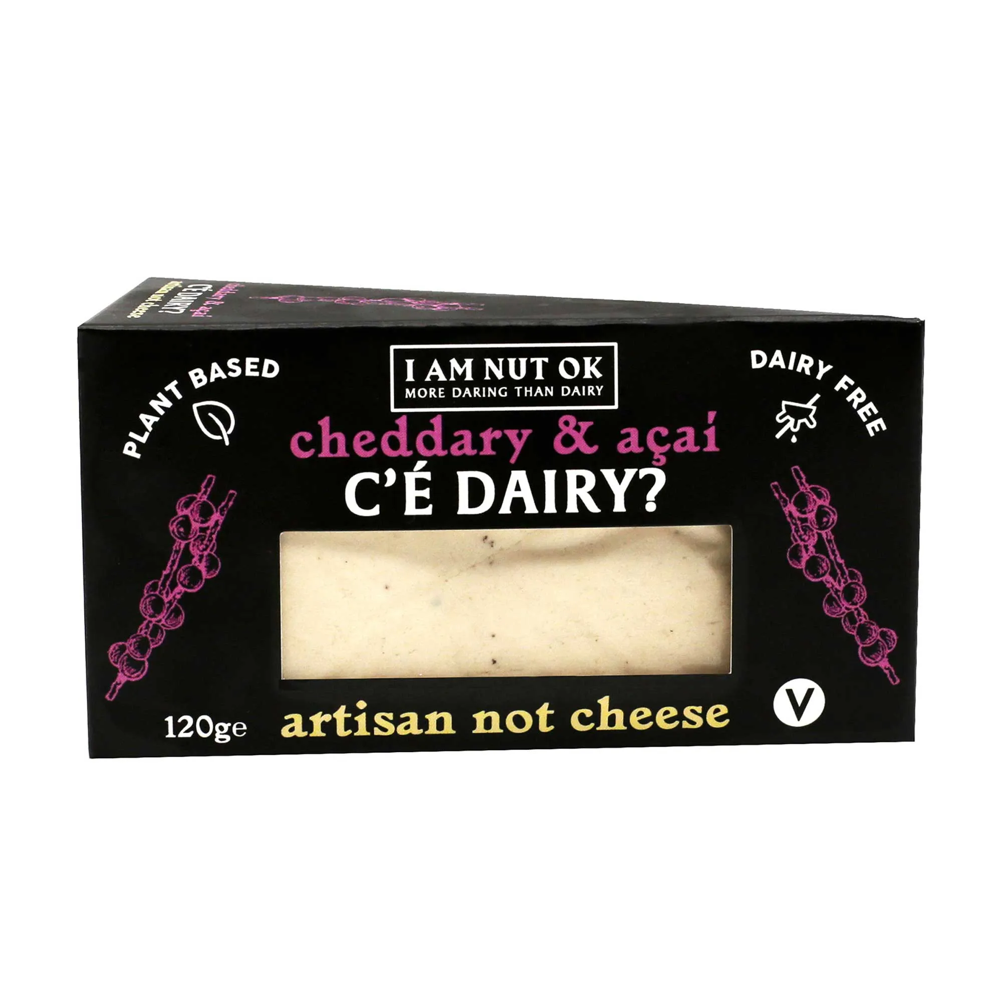 I AM NUT OK C'é Dairy? Vegan Cheddar