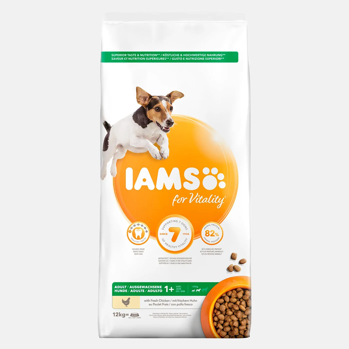 IAMS Vitality Small/Medium Breed Adult Dog Food with Fresh Chicken