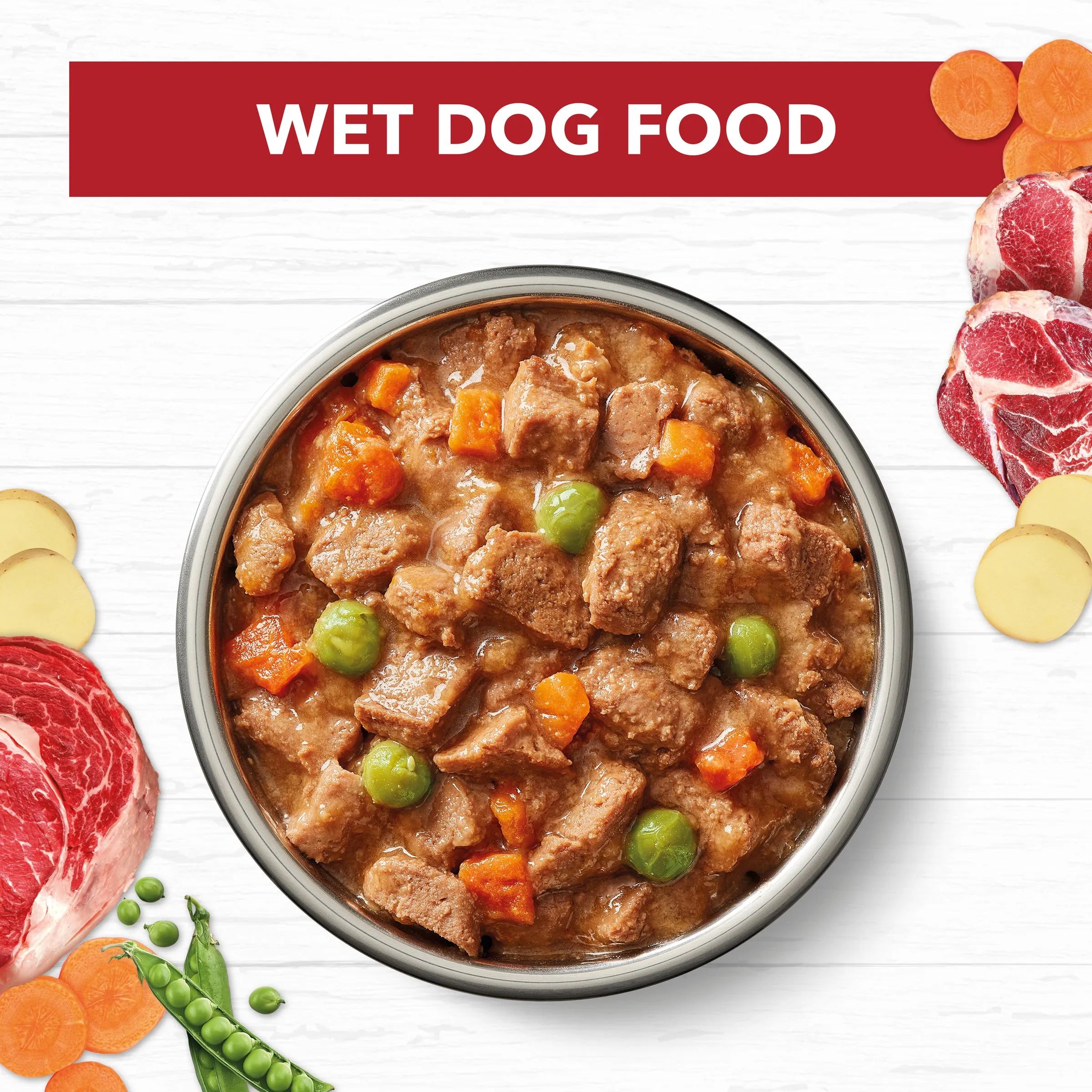 Ivory Coat Adult Grain Free Beef Stew Dog Wet Food 400g x 12