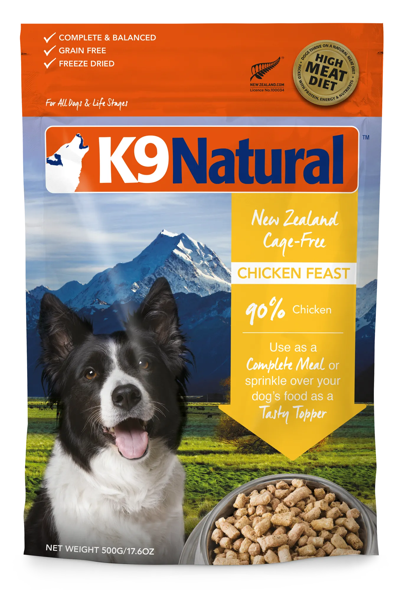 K9 Natural Freeze Dried Chicken Feast