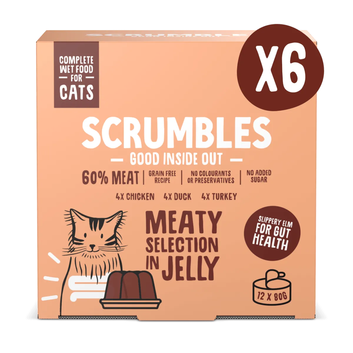 Meat Cat Food in Jelly Selection