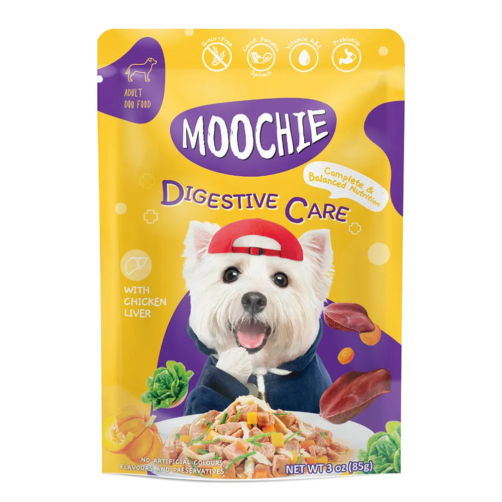 Moochie Dog With Chicken Liver Digestive Care 85g