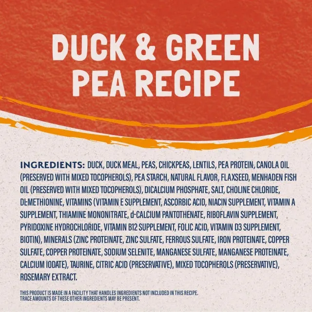 Natural Balance Limited Ingredient Reserve Grain Free Duck & Green Pea Recipe Cat Food