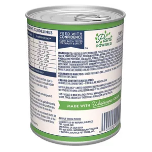 Natural Balance Vegetarian Formula Canned Dog Food 13oz