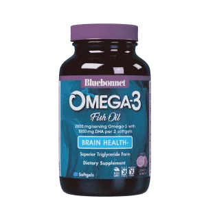 NATURAL OMEGA-3 BRAIN FORMULA, SGELS