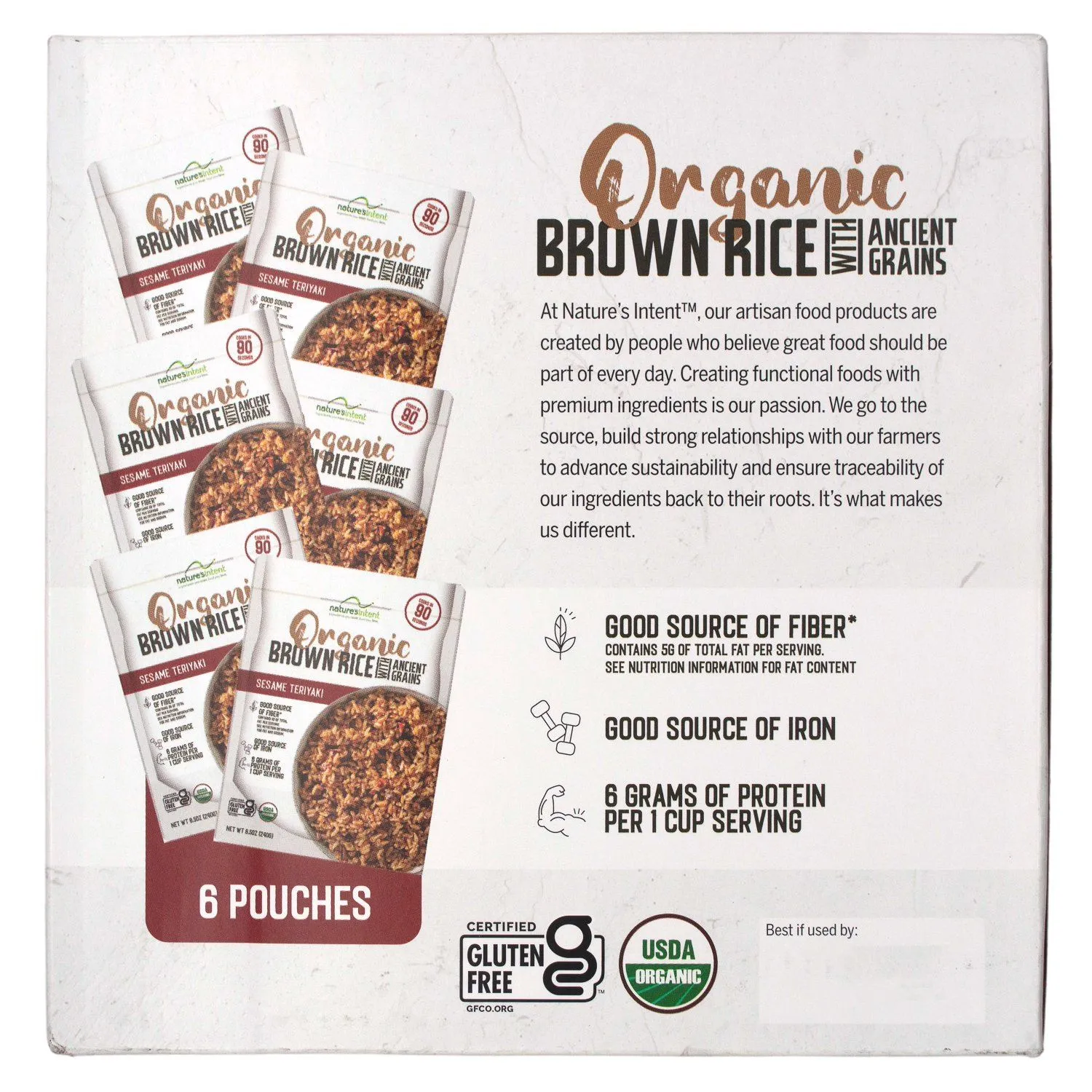 Nature's Intent Organic Brown Rice with Ancient Grains